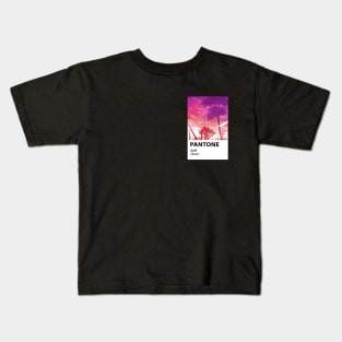 Anime Aesthetic Pantone Kids T-Shirt